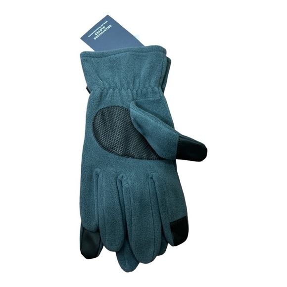 Gap Fleece Smartphone Gloves Gray NWT Sz L/XL - Picture 2 of 6